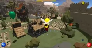 Screen z gry Pszczółka